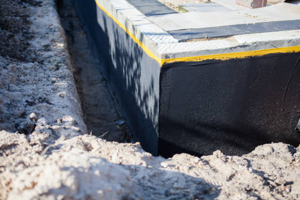 Professional Waterproofing technician working in Circleville, OH